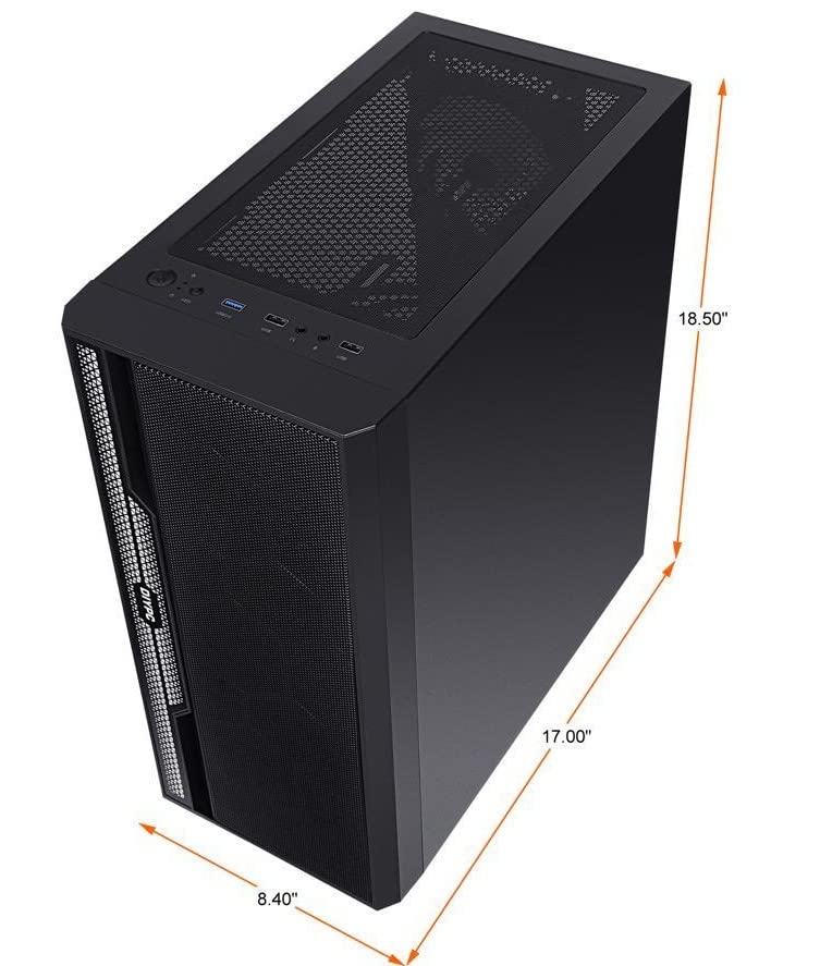 Gaming Desktop - GTX 750 Ti 2GB Graphics, 3.1GHz Core i5 Quad-Core CPU, 8GB RAM, 240GB SSD, 1TB HDD, WiFi