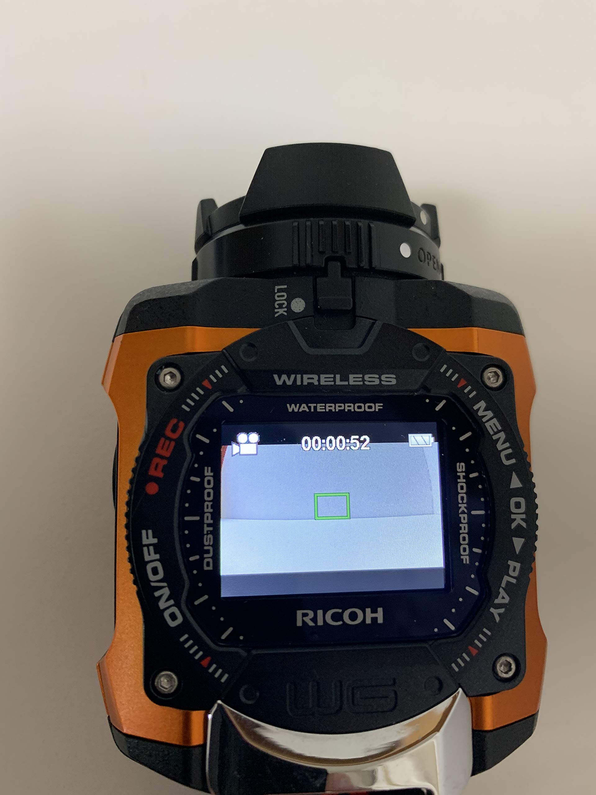 Ricoh Waterproof Action Camera WG-M1 Orange WG-M1 OR 08286