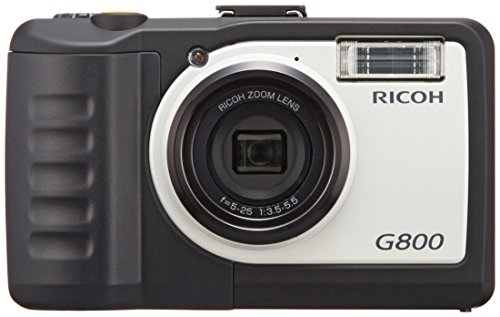 Ricoh Compact Digital Camera G800 Waterproof and Dustproof and Shock, Chemical Resistance Type Worksite - International Version (No Warranty)