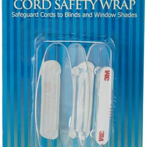 Cardinal Gates Cord Safety 3- Wraps, Clear