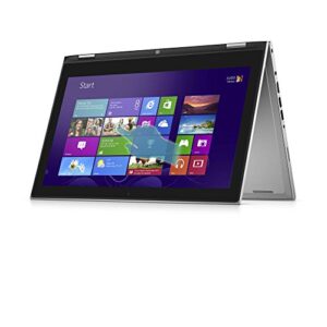 dell i7347-10051slv convertible touchscreen laptop (windows 8.1, intel core i5-4210u, 13" led-lit screen, storage: 500 gb, ram: 8 gb) silver