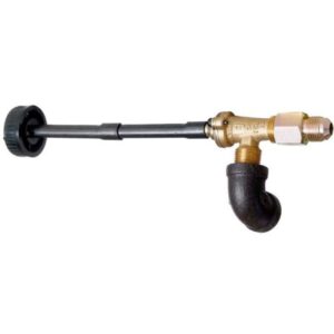 real fyre on/off valve with extension and knob (av-17)