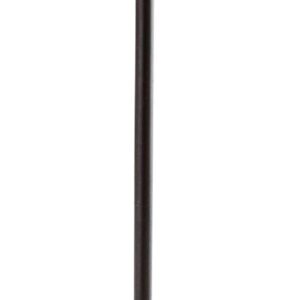 SAFAVIEH Lighting Collection Sundance Rustic Farmhouse Antler Brown 62-inch Standing Living Room Bedroom Home Office Floor Lamp (LED Bulb Included)