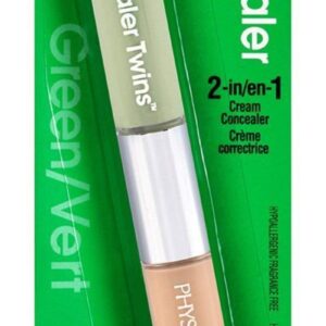 Physicians Formula Cream Dual-Ended Concealer Stick Green/Light, Neutralizing, Dark Circles, Scars, Blemishes, Eyes