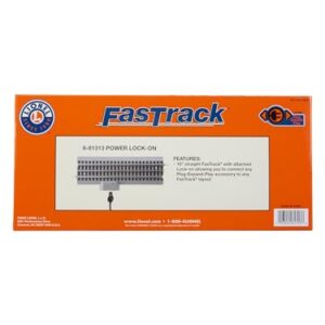 Lionel FasTrack Electric O Gauge, Power Lock-on