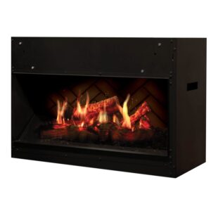 dimplex vf2927l fireplace, black