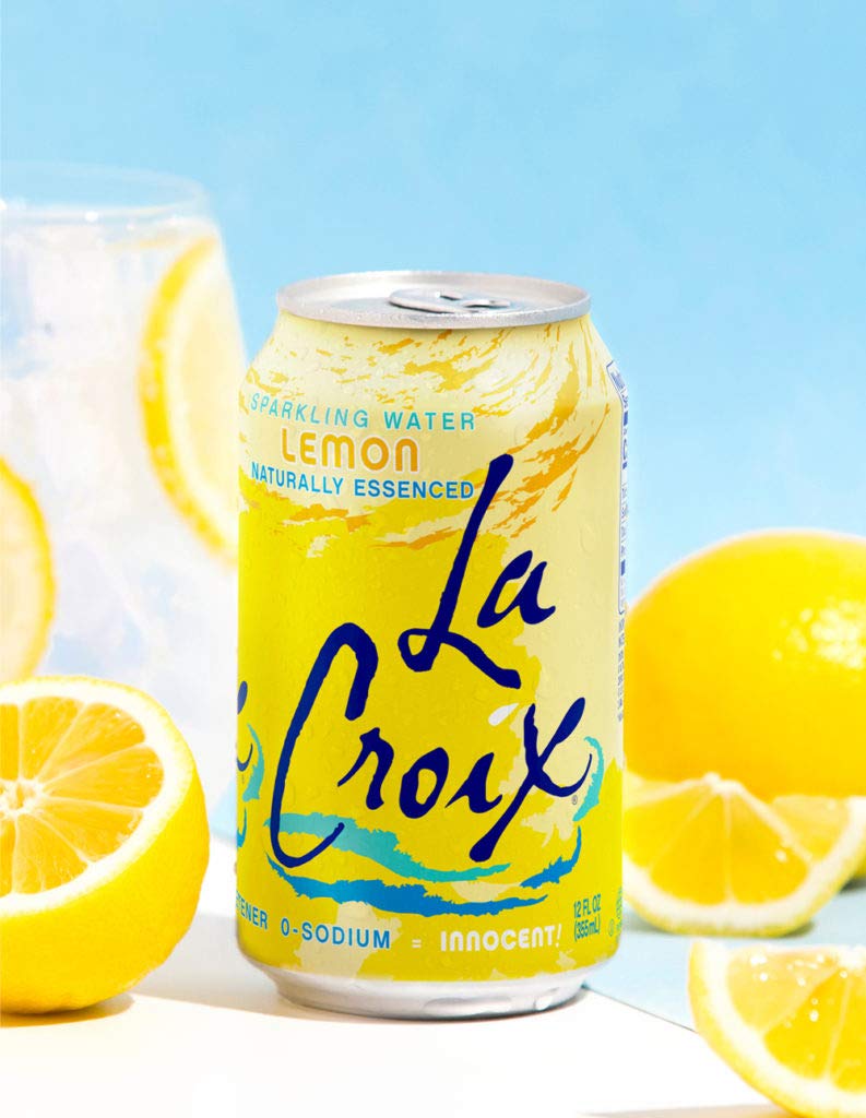 LaCroix Sparkling Water, Lemon 8pk, 12 Fl Oz (pack of 8)