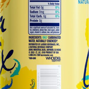 LaCroix Sparkling Water, Lemon 8pk, 12 Fl Oz (pack of 8)