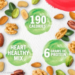 PLANTERS NUT-rition Heart Healthy Nut Mix, Snack Mix, 18.25 Oz