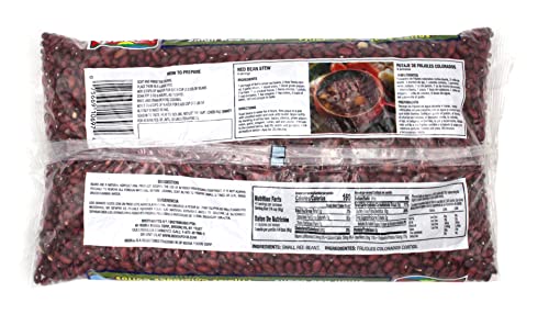 Iberia Small Red Beans, 4 lb, Long Shelf Life Small Red Beans with Easy Storage, Rich in Fiber & Potassium, Low Calorie, Low Fat Food