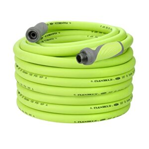 flexzilla garden hose with swivelgrip, 5/8 in. x 100 ft., heavy duty, lightweight, drinking water safe, zillagreen - hfzg5100yws-e