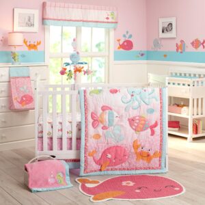 Carter's Sea Collection Musical Mobile, Pink/Blue/Turquoise