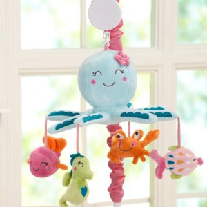 Carter's Sea Collection Musical Mobile, Pink/Blue/Turquoise