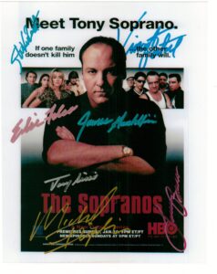 kirkland the sopranos, classic tv show, 8 x 10 photo display autograph on glossy photo paper