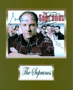 kirkland the sopranos, classic tv show, 8 x 10 photo display autograph on glossy photo paper