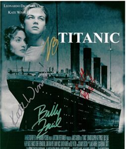 kirkland titanic, classic movie, 8 x 10 photo display autograph on glossy photo paper