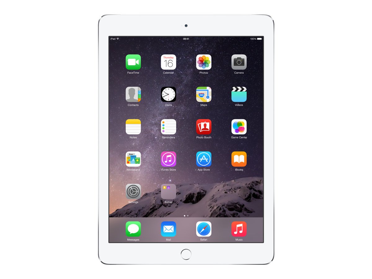 Apple iPad Air 2 A1566 Wi-Fi Silver - 64GB, 9.7"