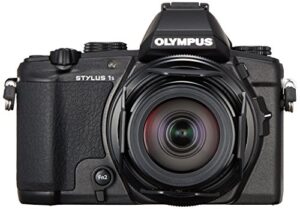 olympus compact digital camera stylus 1s black stylus-1s-blk - international version (no warranty)