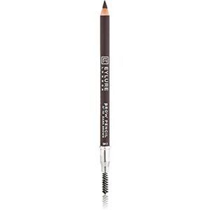 eylure brow defining and shading, firm pencil, brow crayon, dual ended, dark brown