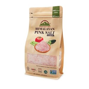 himalayan chef pink himalayan salt, coarse grain, refill grinders - 2 lbs (2 pound bag)