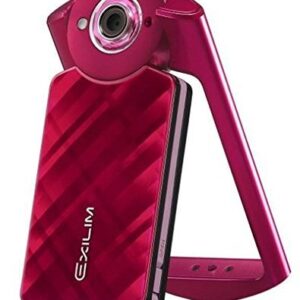 Casio 11.1 MP Exilim High Speed EX-TR50 EX-TR500 Self-portrait Beauty/selfie Digital Camera (Red) - International Version (No Warranty)