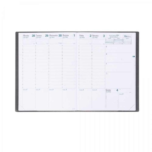 Quo Vadis Trinote Refill Weekly Planner Plain Edge Refill