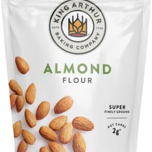 King Arthur, Almond Flour, Certified Gluten-Free, Non-GMO Project Verified, Certified Kosher, Finely Ground, 16 Ounces