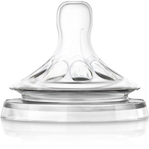 Philips AVENT Natural BPA Free First Flow Nipple (Pack of 2)