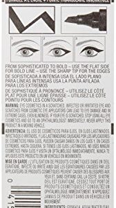 Maybelline New York Eye Studio Master Graphic Liquid Eyeliner, Striking Black, 0.084 Fluid Ounce