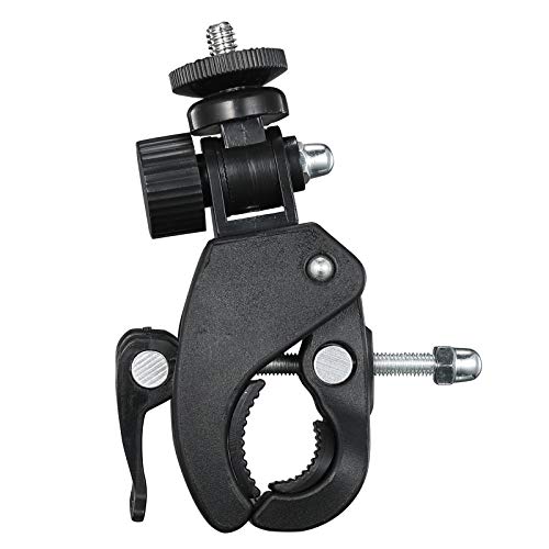 SUPON Camera Super Clamp with 1/4"- 20 Threaded Head Compatible for LCD Monitor,DSLR Cameras,DV,Flash Light,Studio Backdrop,Bike, Microphone Stands, Music Stands,Tripod, Motorcycle,Rod Bar