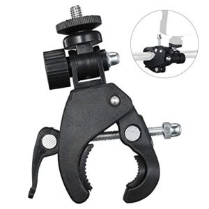 SUPON Camera Super Clamp with 1/4"- 20 Threaded Head Compatible for LCD Monitor,DSLR Cameras,DV,Flash Light,Studio Backdrop,Bike, Microphone Stands, Music Stands,Tripod, Motorcycle,Rod Bar