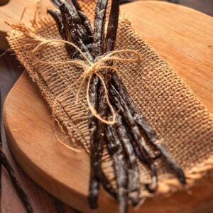 10 Organic Madagascar Vanilla Beans Whole Grade A Vanilla Pods for Vanilla Extract and Baking