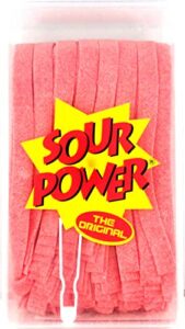 sour power strawberry belts, 42.3 ounce