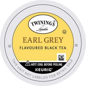 twinings earl grey tea k-cups, 24 count
