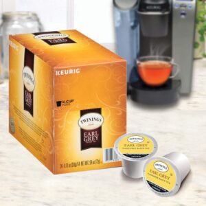 Twinings Earl Grey Tea K-Cups, 24 Count