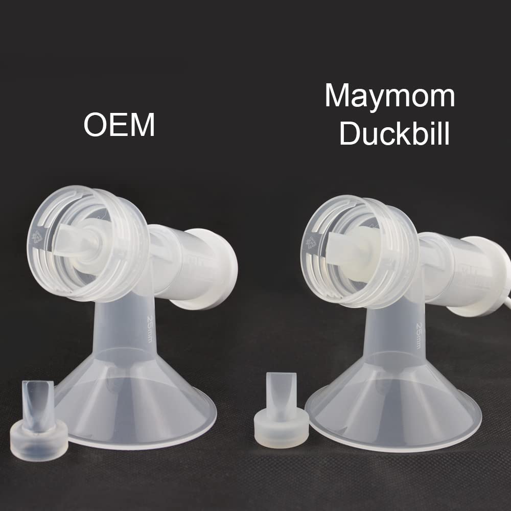 Maymom Pump Valve Compatible with Ameda Purely Yours, MYA Joy Pumps (NOT for MYA or MYA Pro); Replacement Duckbills to Replace Ameda Pump Valves; Retail Packaging Factory Sealed