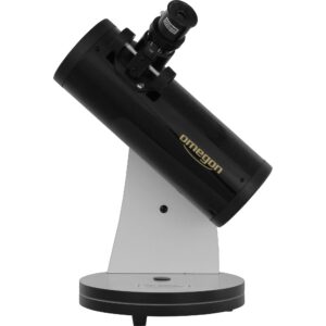 omegon n 76/300 dobsonian telescope with 76mm aperture and 300mm focal length