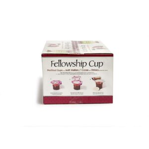 Broadman Church Supplies Pre-filled Communion Fellowship Cup, Juice and Wafer Set, 500 Count