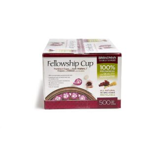 Broadman Church Supplies Pre-filled Communion Fellowship Cup, Juice and Wafer Set, 500 Count