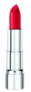 rimmel moisture renew lipstick, red alert, 0.14 fluid ounce