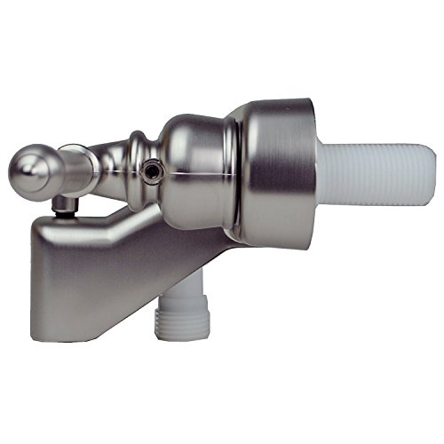 Builders Shoppe 3210BN/4120BN RV/Motorhome Replacement Non-Metallic Two Handle Tub Faucet Valve Diverter with Matching Hand Held Shower Set, Brushed Nickel Finish