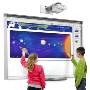 INTERACTIVE SMART BOARD SBX885 WITH SHORT THROW PROJECTOR BUNDLE