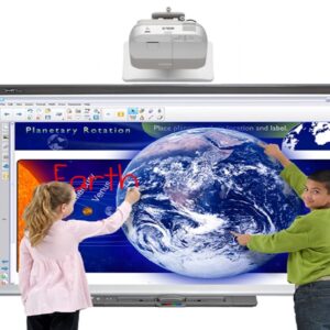 INTERACTIVE SMART BOARD SBX885 WITH SHORT THROW PROJECTOR BUNDLE