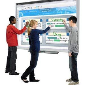 INTERACTIVE SMART BOARD SBX885 WITH SHORT THROW PROJECTOR BUNDLE