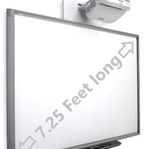 INTERACTIVE SMART BOARD SBX885 WITH SHORT THROW PROJECTOR BUNDLE