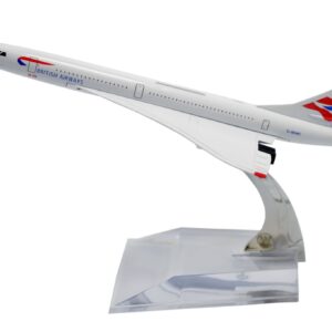 TANG DYNASTY(TM) 1:400 16cm Concorde British Airways Metal Airplane Model Plane Toy Plane Model