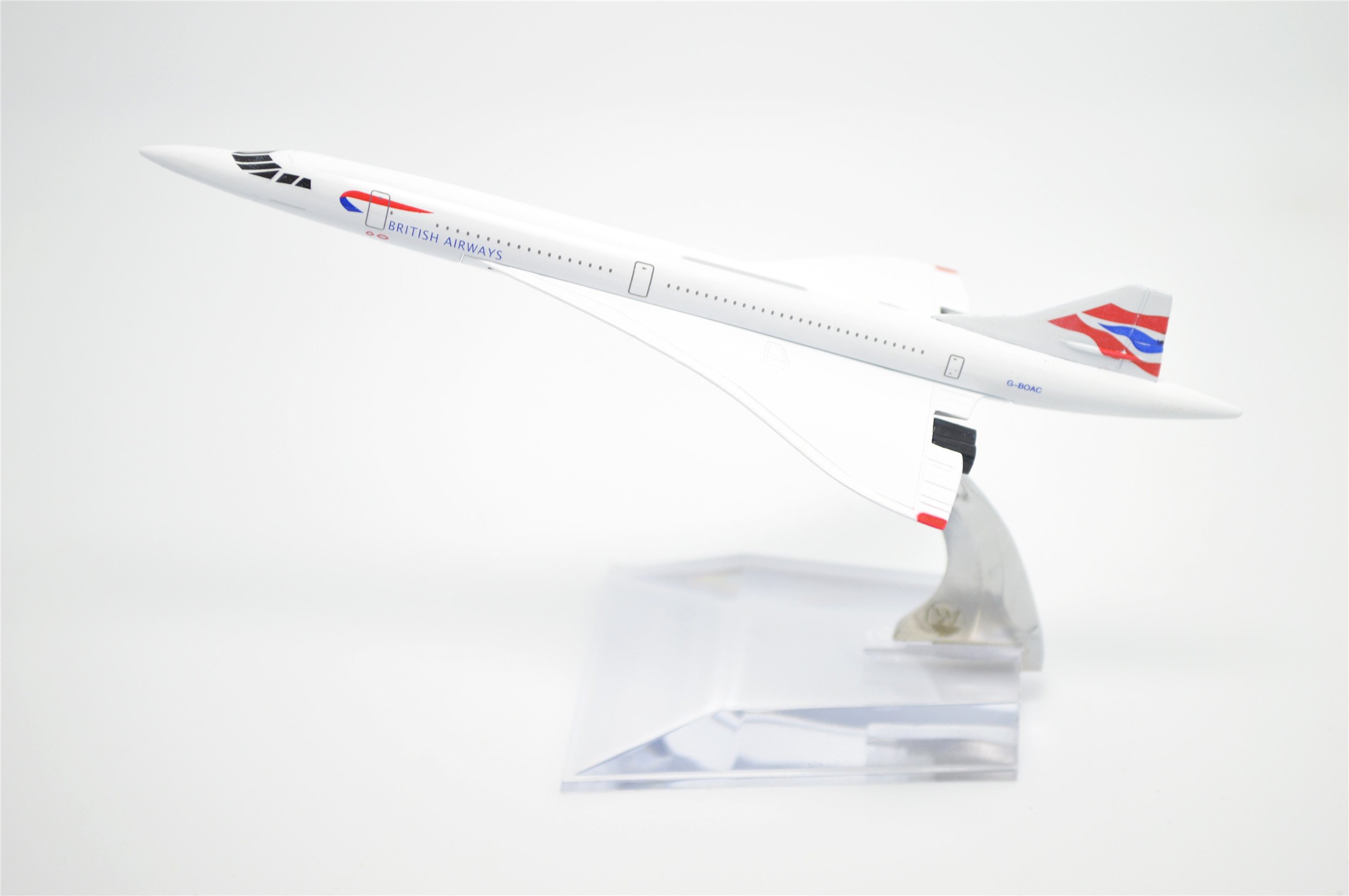 TANG DYNASTY(TM) 1:400 16cm Concorde British Airways Metal Airplane Model Plane Toy Plane Model