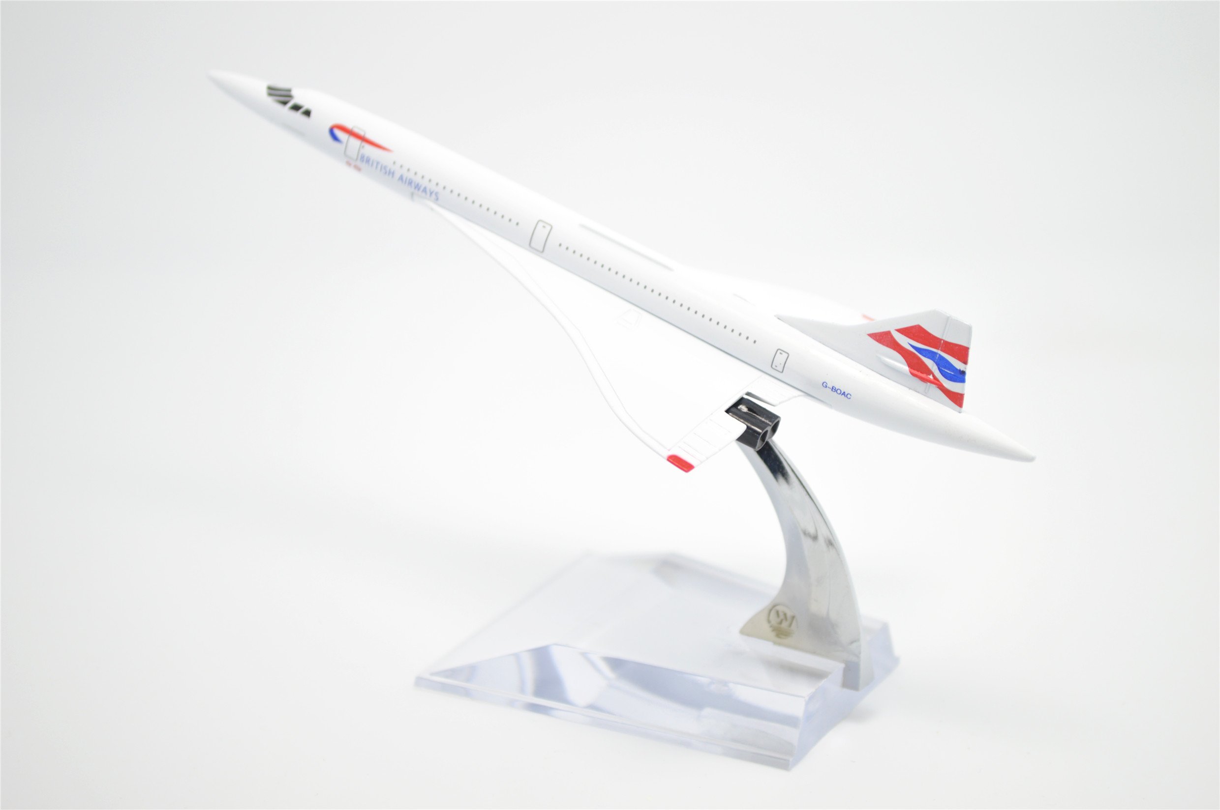 TANG DYNASTY(TM) 1:400 16cm Concorde British Airways Metal Airplane Model Plane Toy Plane Model