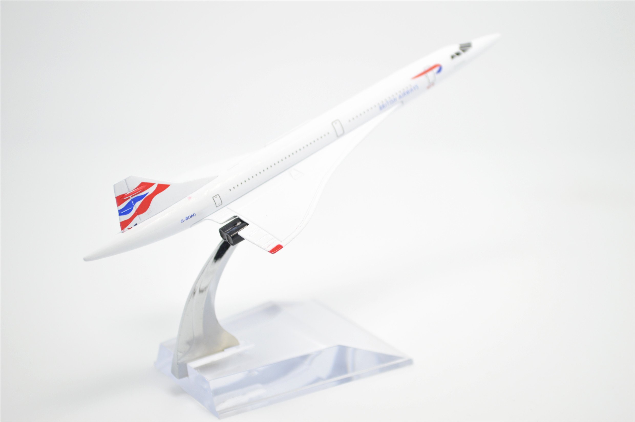 TANG DYNASTY(TM) 1:400 16cm Concorde British Airways Metal Airplane Model Plane Toy Plane Model