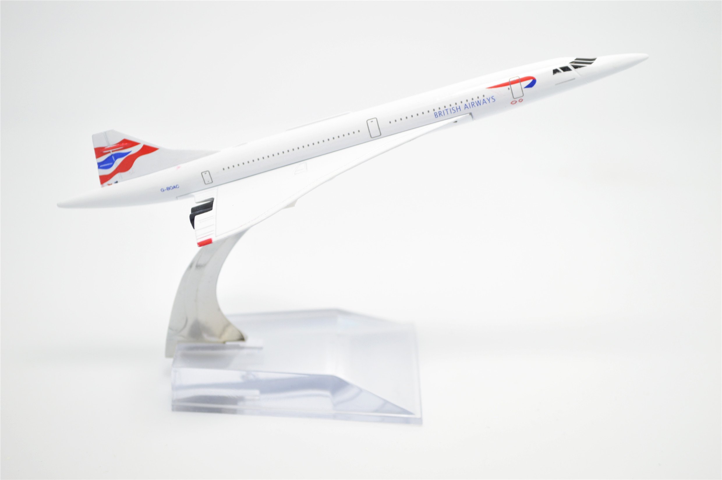 TANG DYNASTY(TM) 1:400 16cm Concorde British Airways Metal Airplane Model Plane Toy Plane Model